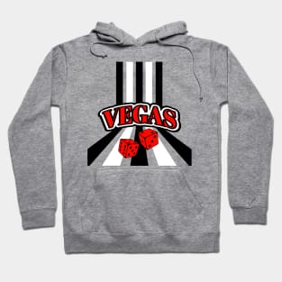 VEGAS Vacation Roll Of The Dice Red Hoodie